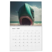 Calendrier Girl with clouds (Mar 2027)