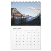 Calendrier Glacier Montana (Jan 2026)