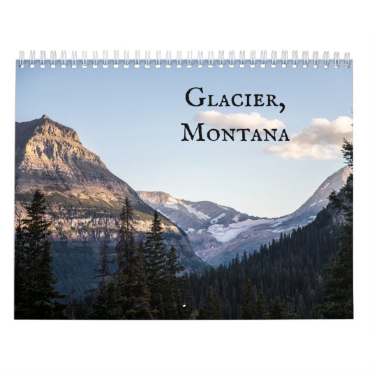 Calendrier Glacier Montana (Protection)