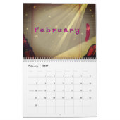 Calendrier Glam rétro (Feb 2027)