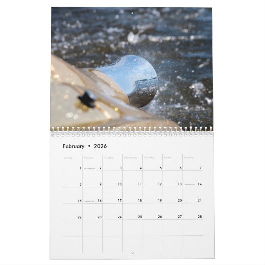 Calendrier glastron classique 2017 (Feb 2026)