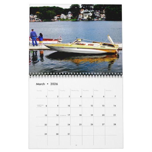 Calendrier glastron classique 2020 (Mar 2026)