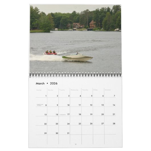 Calendrier glastron classique 2023 (Mar 2026)