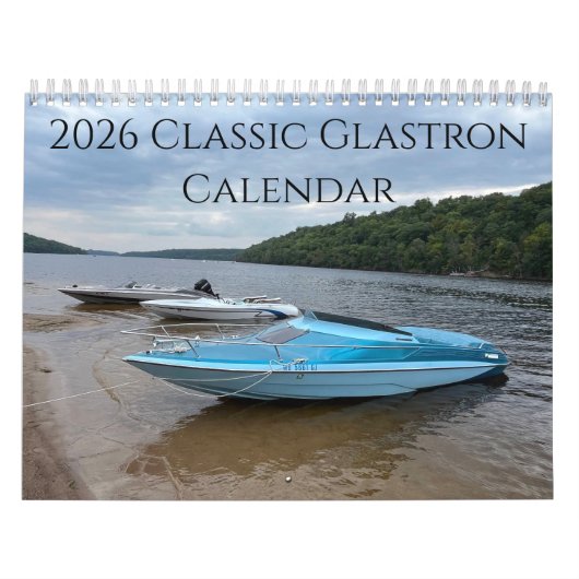 Calendrier Glastron Classique 2026 (Protection)