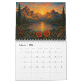 Calendrier Glimpses of Nature Mountain Landscape Calendar (Feb 2026)