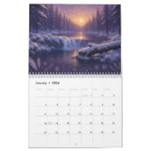 Calendrier Glimpses of Nature Mountain Landscape Calendar (Jan 2026)