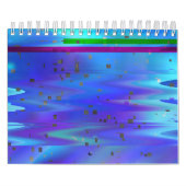 Calendrier Glitch Art Pixels Vaporwave Aesthetic Analog Fault (Protection)