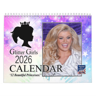 Calendrier Glitter Girls 2026