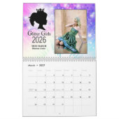 Calendrier Glitter Girls 2026 (Mar 2027)