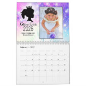 Calendrier Glitter Girls 2026 (Feb 2027)