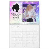 Calendrier Glitter Girls 2026 Calendar (Jan 2027)