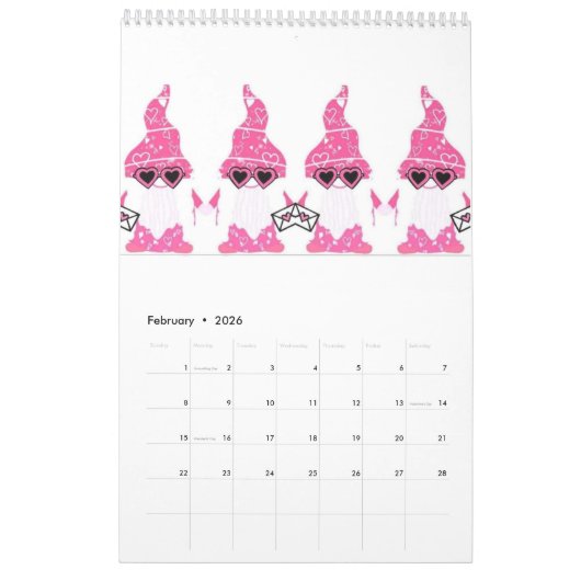 Calendrier Gnome (Feb 2026)