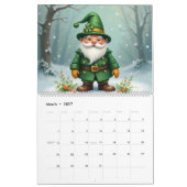 Calendrier Gnome de 12 mois (Mar 2027)