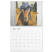 Calendrier Goats of 2026 calendar (Mar 2027)