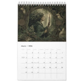 Calendrier Goddesses & Witches of the North Nordic Pagan Art (Mar 2026)