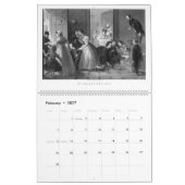 Calendrier Godey's Lady's Book & Magazine 1864 Plaques de mod (Feb 2027)