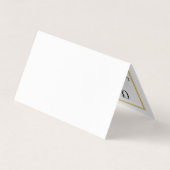 Calendrier Gold Moderne Changer la carte Date (Dos)