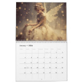 Calendrier Golden Fairy Imaginaire Fae Femmes 2024 (Jan 2026)