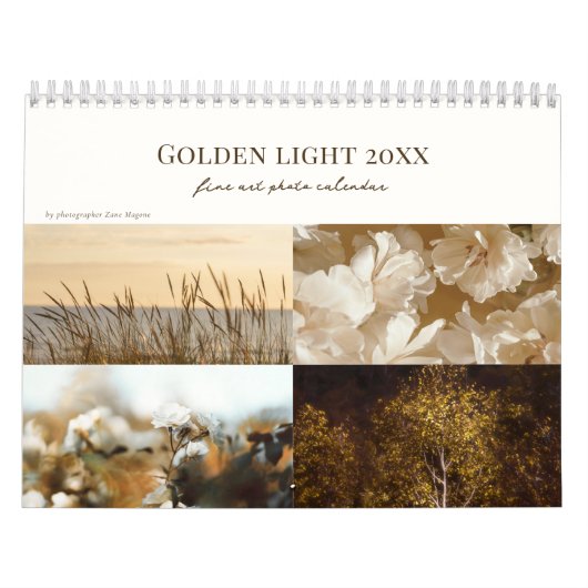 Calendrier Golden Light 2026 (Protection)
