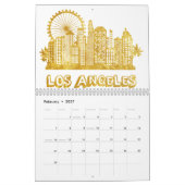 Calendrier Golden Los Angeles City (Feb 2027)