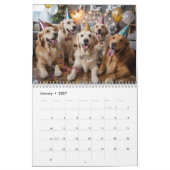 Calendrier Golden Retriever (Jan 2027)