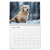 Calendrier Golden Retriever 2023 Monthly Wall Calendar (Jan 2026)