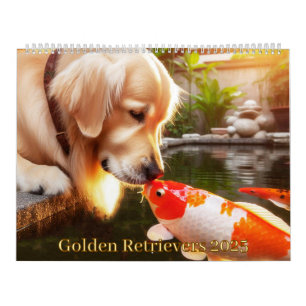 Calendrier Golden Retriever 2025