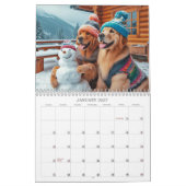 Calendrier Golden Retriever 2026 (Jan 2027)