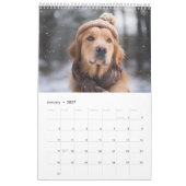 Calendrier Golden Retrivers Pour Chaque Saison (Jan 2027)