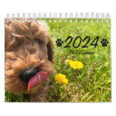 Calendrier Goldendoodle Puppy 2024 (Protection)