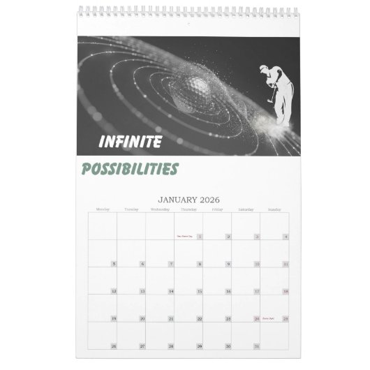 Calendrier Golf (Jan 2026)