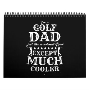 Calendrier Golf Papa Golf Club Golfen Cadeau