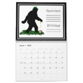 Calendrier Gone Squatchin' (Mar 2027)