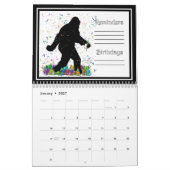 Calendrier Gone Squatchin' (Jan 2027)
