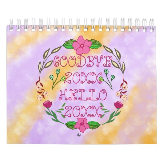 CALENDRIER GOODBYE 20XX HELLO 20XX (Protection)