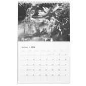 Calendrier Gorgeous Wall Calendar - B&W Photo Images (Jan 2026)