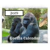 Calendrier Gorilla 2019 (Protection)
