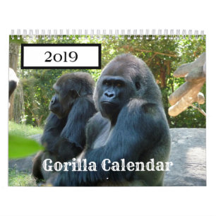 Calendrier Gorilla 2019