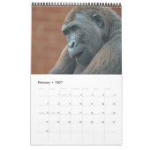 Calendrier Gorilla 2026 (Feb 2027)