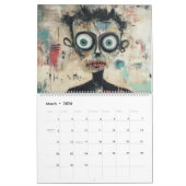 Calendrier Goth Art Brut 2025 (Mar 2026)