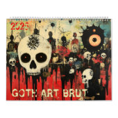 Calendrier Goth Art Brut 2025 (Protection)