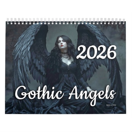Calendrier Gothic Angels Calendar (Protection)