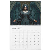 Calendrier Gothic Angels Calendar (Jan 2027)
