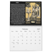 Calendrier Gothique macabre du biscuit 2012 de Winona (Feb 2027)