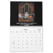 Calendrier Gothique macabre du biscuit 2012 de Winona (Mar 2027)