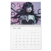 Calendrier Gothique Style Girl (Jan 2027)