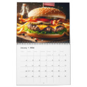 Calendrier Goût du Monde : Hamburgers Internationaux 2025 (Jan 2026)