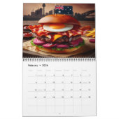 Calendrier Goût du Monde : Hamburgers Internationaux 2026 (Feb 2026)