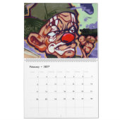 Calendrier Graffiti 2021 (Feb 2027)