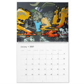 Calendrier Graffiti 2021 (Jan 2027)